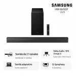 Soundbar Samsung Serie B 2.1 Canales B450F (2025) – Color Black - Imagen 3