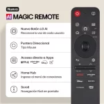 Televisor LG 65" QNED 4K Ultra Slim con Local Dimming y AI Processor (65QNED82ASG) - Imagen 9