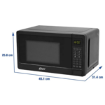 Horno Microondas Oster de 20L con Función Grill y 10 Niveles de Potencia - Negro (POGKEW2702G) - Imagen 3