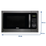 Horno Microondas Oster® de 30L con Panel Digital y 6 Programas Automáticos - Negro (POGGM61002) - Imagen 2
