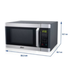 Horno Microondas Oster® de 45L con Panel Digital y Acabado Gris - POGYME1502G - Imagen 3