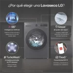 Lavaseca LG AI DD™ Inverter Direct Drive 16kg/8kg WD16EGNTS6P - Imagen 14