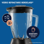 Licuadora Oster 6 velocidades más pulso BLSTPEG-NPB - Imagen 4