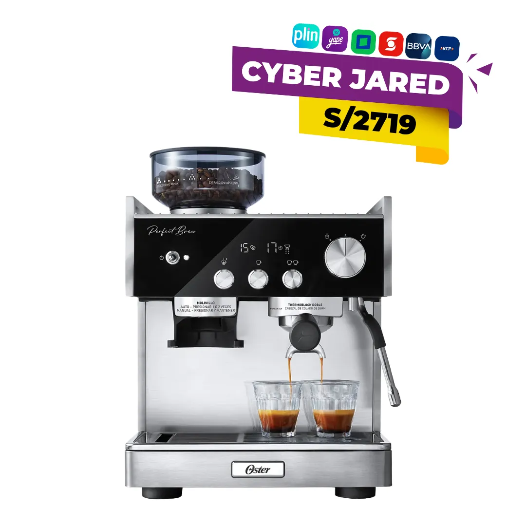 BVSTEM7400-053.webp Cafetera OSTER Espresso Perfect Brew BVSTEM7400 - Imagen 1
