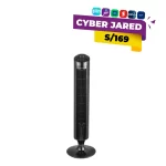 Ventilador de Torre Imaco de 36 Pulgadas con Control Remoto y Temporizador - Negro (TF3645)
