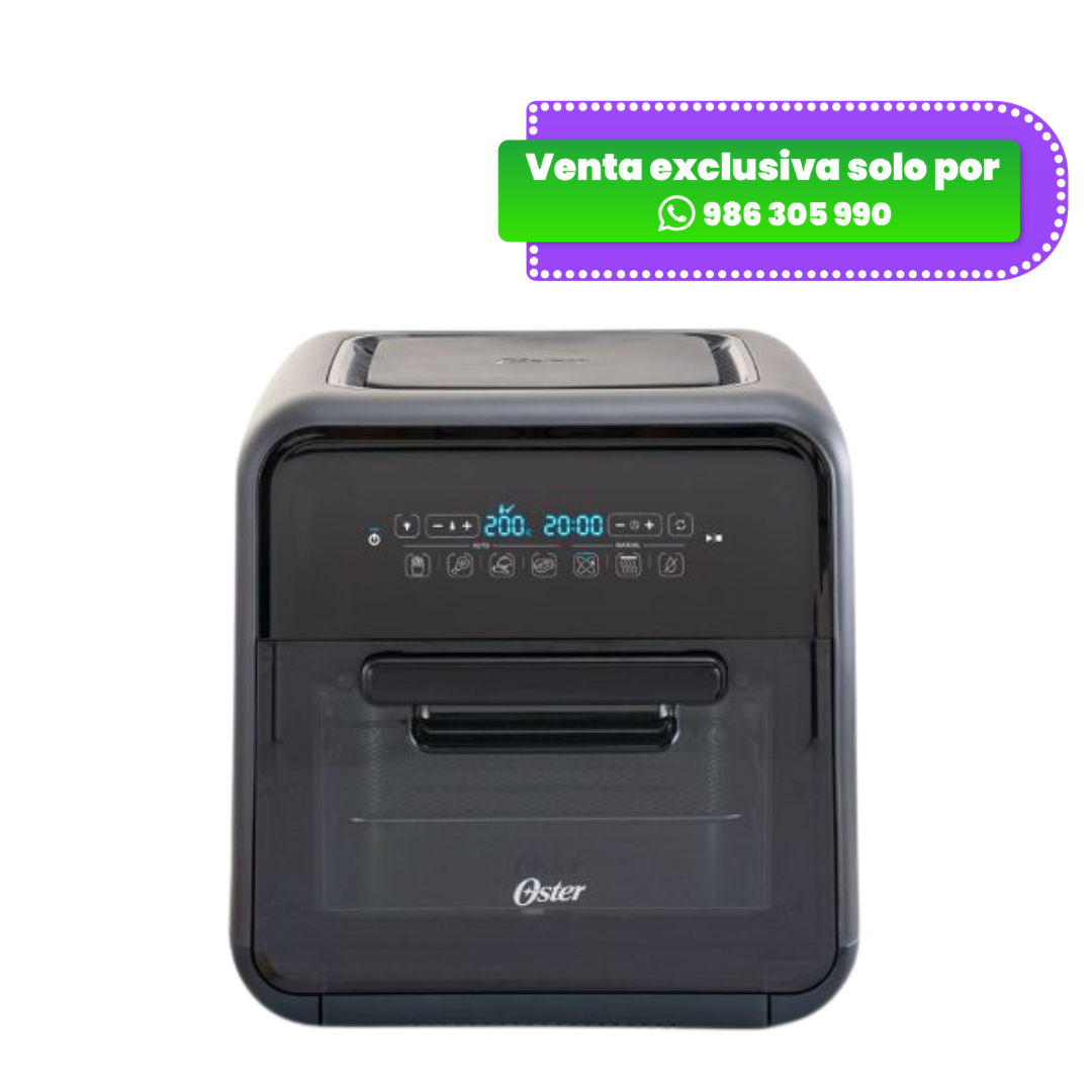 CKSTAF0V3-053.png Freidora de Aire OSTER de 10 Litros con 7 Funciones Negro CKSTAF0V3-053 - Imagen 1