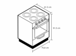 Cocina A Gas LG RSG316T 6 Hornillas con Easy Clean Acero inox - Imagen 6