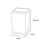 Lavadora Automática Mabe de 10 Kg LMAP1015WGBB0 - Plateado - Imagen 5