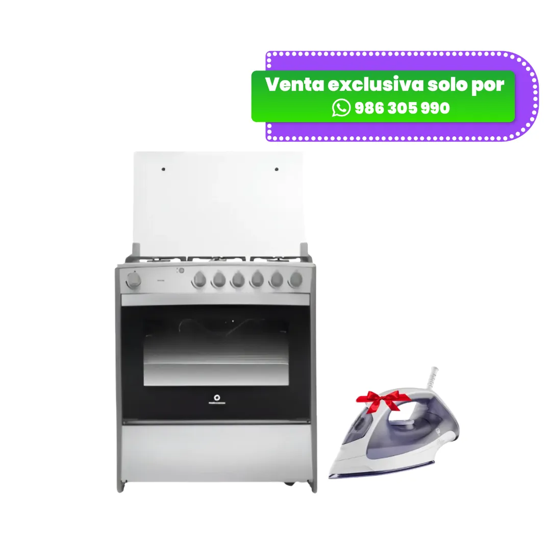 Cocina-a-Gas-Indurama-6-Hornillas-Cataluna-Quarzo-–-Llevate-GRATIS-una-Plancha-a-Vapor-Oster.webp Cocina a Gas Indurama 6 Hornillas Cataluña Quarzo - Llévate GRATIS una Plancha a Vapor Oster - Imagen 1