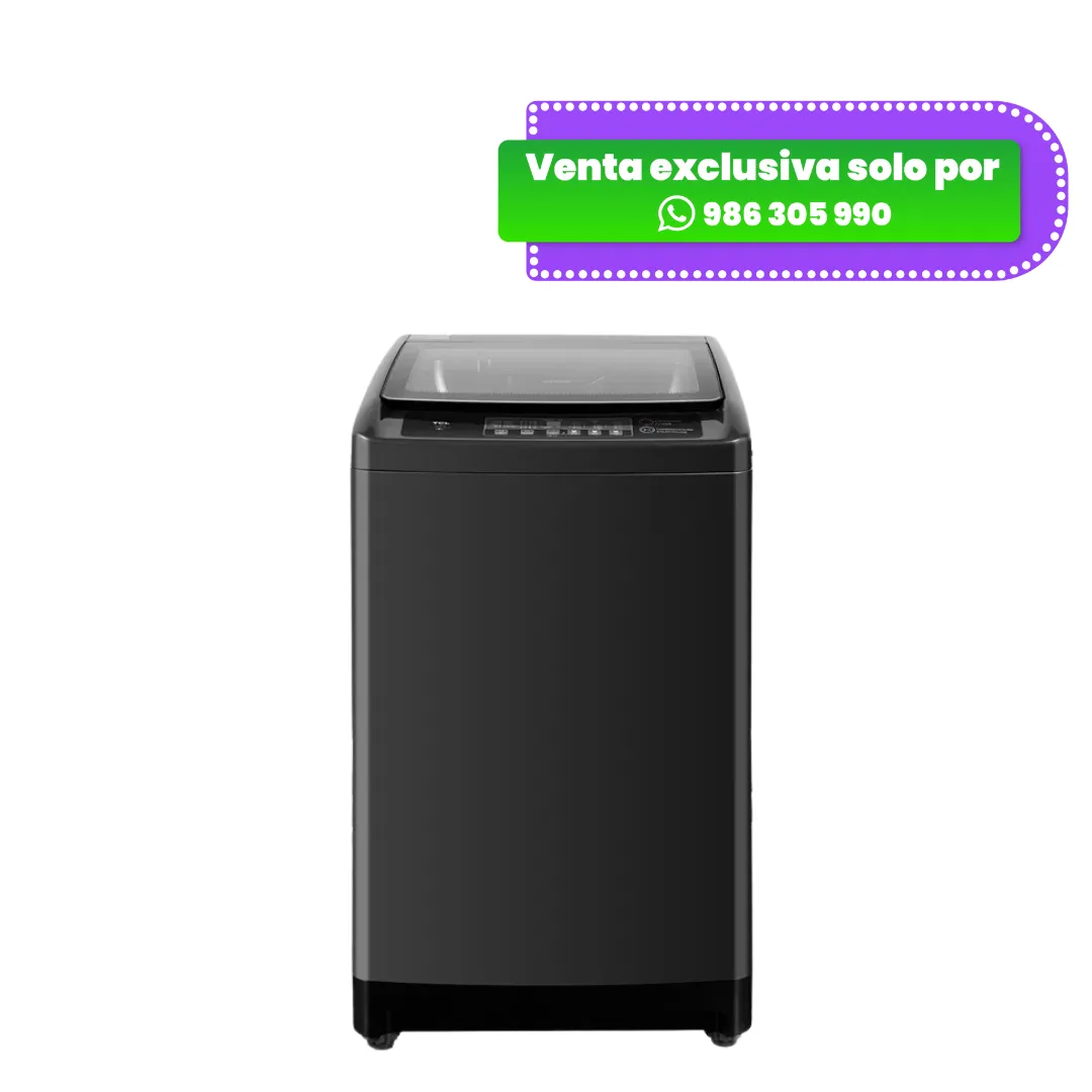F316TLG.webp Lavadora TCL 16kg Carga Superior con Tecnología Fuzzy Logic y Tambor Honeycomb (F316TLG) - Imagen 1