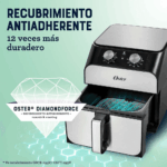 Freidora de Aire de 6.8 Litros OSTER Negro CKSTAF68T - Imagen 3