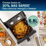 Freidora de Aire de 6.8 Litros OSTER Negro CKSTAF68T - Imagen 5