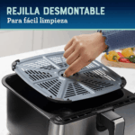 Freidora de Aire OSTER de 9 Litros con 6 Funciones Negro CKSTAF90D - Imagen 2