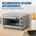 Horno Con Freidora de Aire OSTER de 25 Litros 5 Funciones TSSTTVLS25 - Imagen 4