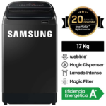 Lavadora Samsung Carga Superior 17 Kg WA17T6260BV– Negro - Imagen 2
