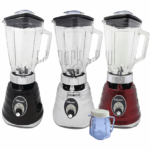 Licuadora clásica Bossko BK-1707 de 650 Watts 3V - Rojo - Imagen 2