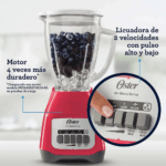 Licuadora OSTER de 1.5 Litros y 2 Velocidades Sandia BLSTKAG-MPB - Imagen 4