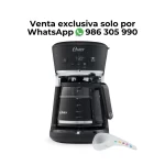 Cafetera OSTER  Programable de 12 Tazas Negro BVSTRF100