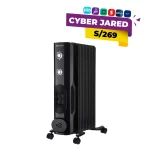 Termoradiador Imaco OFR7NK de 7 celdas - Negro