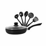 Ollas Antiadherente Finezza FZ-1655T 15 Piezas – Negro - Imagen 2