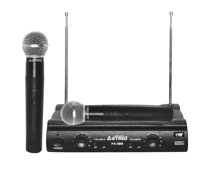 PARLANTE-PA-389-ASTRID-ELECTRODOMESTICOS-JARED-PEDIDOS-986305990.png Micrófono Inalámbrico Profesional Astrid PA-389 - Imagen 1