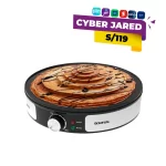 Crepera Eléctrica Taurus Antiadherente con Accesorios para Crepas (30 cm)