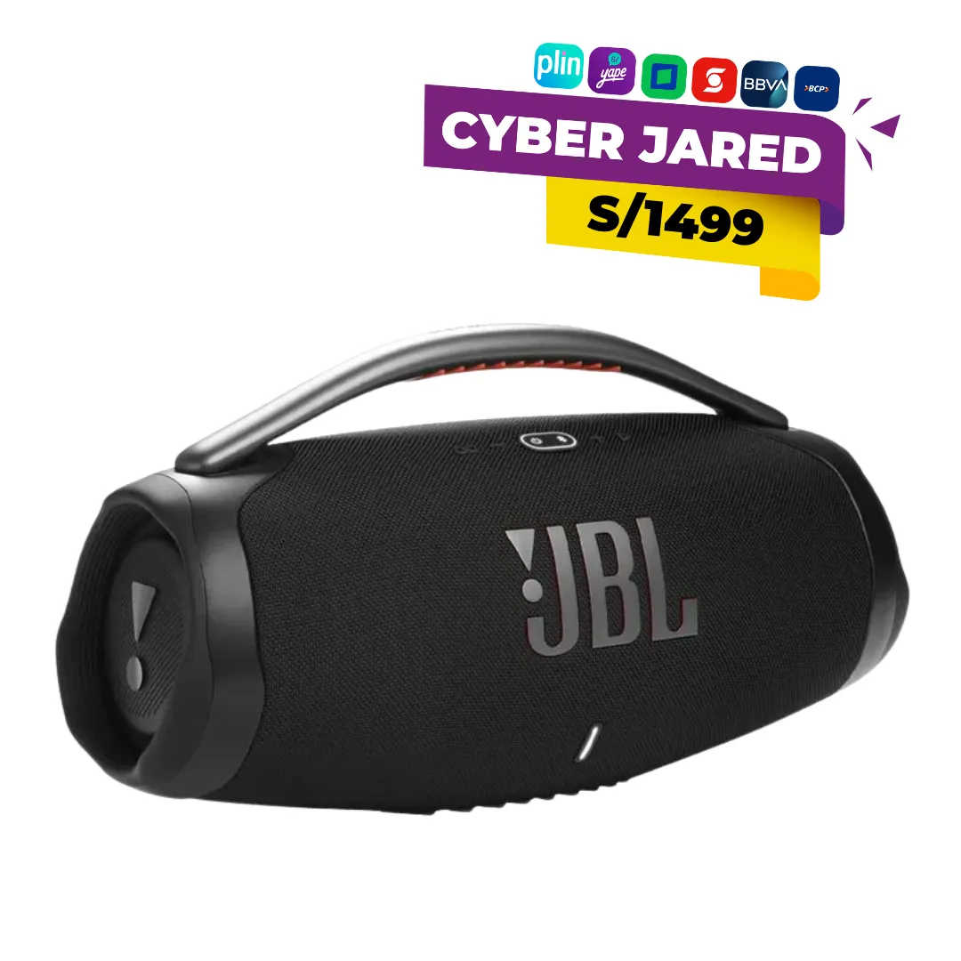 Parlante-Inalambrico-JBL-Bluetooth-Boombox-3-Negro.webp Parlante Inalámbrico JBL Bluetooth Boombox 3 Negro - Imagen 1