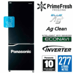 Refrigeradora Panasonic NR-BV320GKPE 277 Lts – Negro