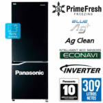 Refrigeradora Panasonic NR-BV360GKPE 309 Lts – Negro
