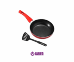 Tricombo Rojo Finezza Arrocera + Set Bowls FZ–1006BW-R + Sartén FZ-224T Fineza Rojo - Imagen 3