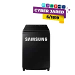 LAVADORA SAMSUNG 19KG WA80F19S8B AI WASH ECOBUBBLE™ NEGRA