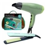 Combo Remington Alisadora + Secadora + Estuche - S9960-D5216