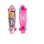 Skate De Aluminio Con Luces Barbie - PB-18– Fucsia