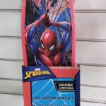 Skate de Aluminio con luces Spiderman - PS-18 Azul/Rojo